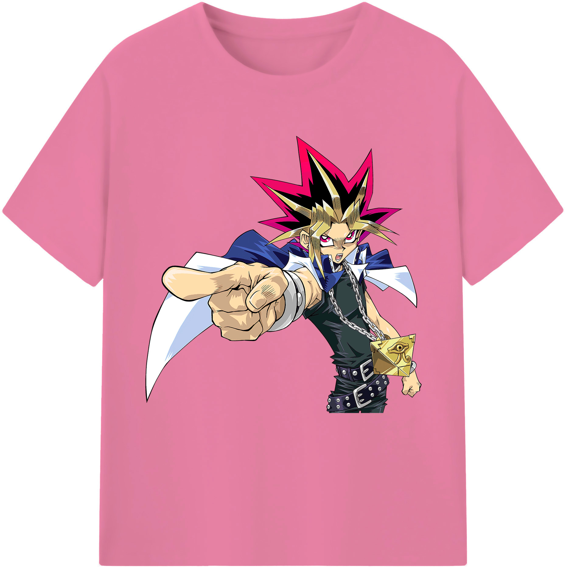 （画像用） 遊☆戯☆王 Yu-Gi-Oh! 綿100％半袖Tシャツ（フロントプリント）